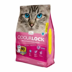 Intersand Odourlock Baby Powder Clumping Cat Litter -Cat Courtyard intersand ol babypowder12kglb handle