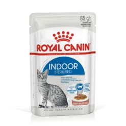 ROYAL CANIN® Indoor Sterilised In Gravy Adult Wet Cat Food -Cat Courtyard jzzkbefekbedxmy3brz8