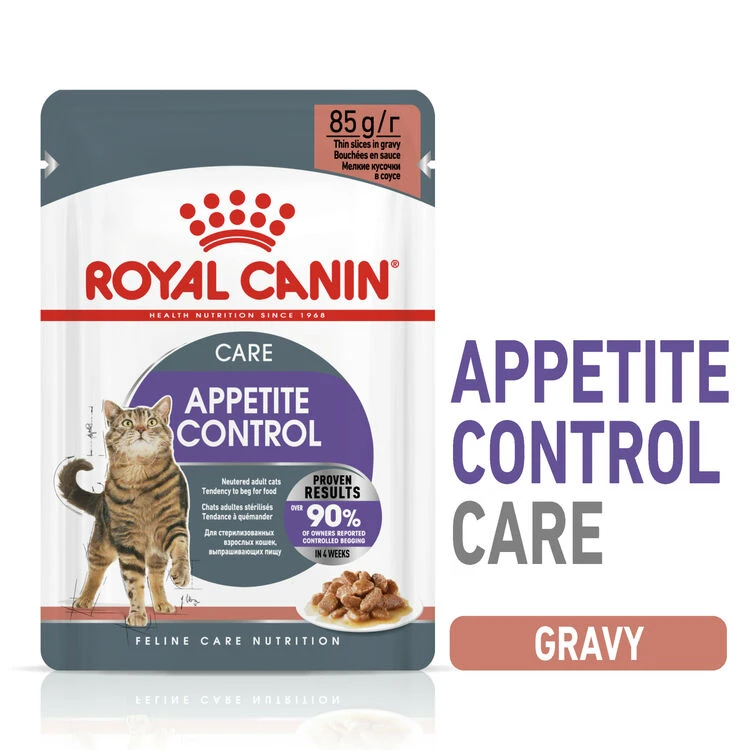 ROYAL CANIN® Appetite Control Care In Gravy Adult Wet Cat Food 4 ROYAL CANIN® Appetite Control Care In Gravy Adult Wet Cat Food - Image 2