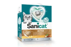 3 X Sanicat Active Gold Argan Cat Litter 6L