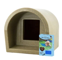 Mr Snugs KatDen Outdoor Cat Kennel/Shelter - Granite (Various Options) 36 Mr Snugs KatDen Outdoor Cat Kennel/Shelter - Granite (Various Options) -Cat Courtyard stone cooling mat 0