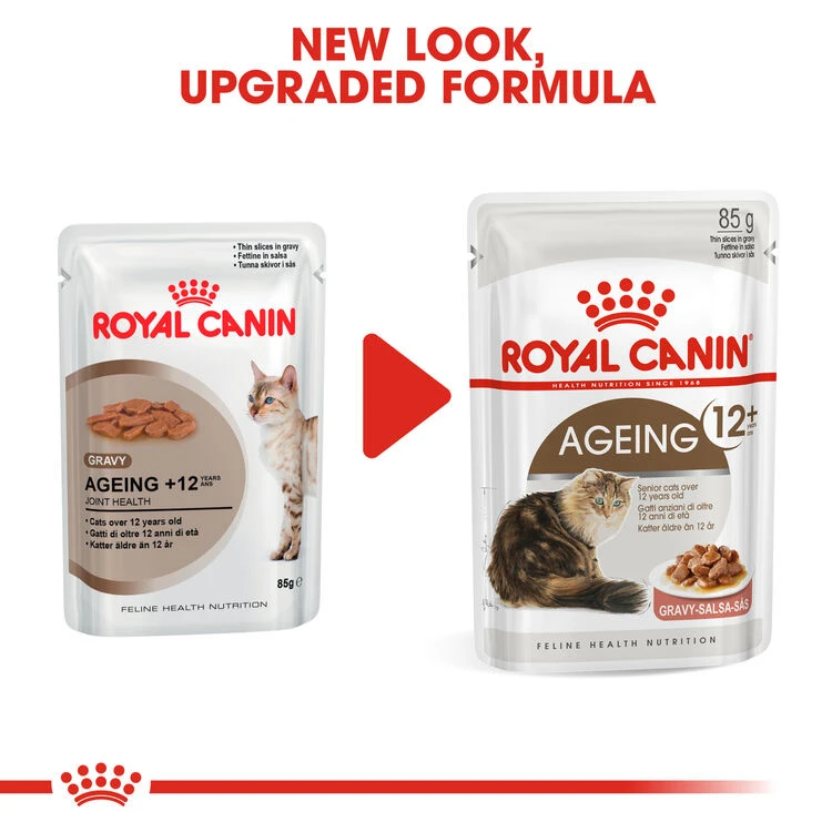 ROYAL CANIN® Ageing 12+ In Gravy Senior Wet Cat Food 5 ROYAL CANIN® Ageing 12+ In Gravy Senior Wet Cat Food - Image 3