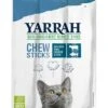 25 X Yarrah Organic Cat Chew Sticks Fish With Spirulina & Seaweed 15g -Cat Courtyard yarrah 1